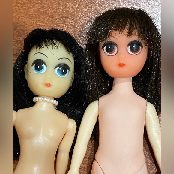 SOLD Vintage 60s Susie Sad Big Eye Mid Century Mod Dolls Bundle Keane - Picture 4 of 9